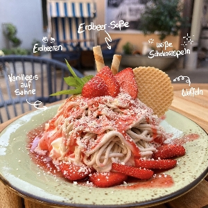 Kuchen eigene Herstellung Effelder Eichsfelder Eismanufaktur